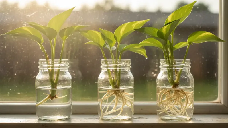 One Pothos, Twelve Free Plants: The Renters' Guide to Green Air That Costs Almost Nothing